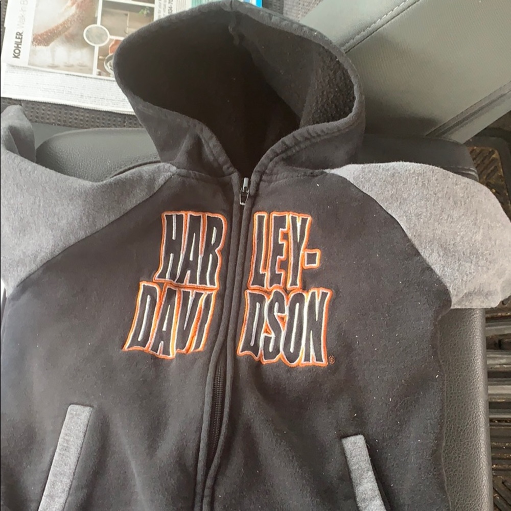 Harley Davidson Toddlers hooded sweater